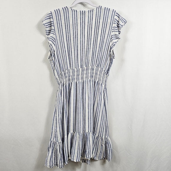 Rails Tara Dress In Blue Catalina Stripe - Size XL - Picture 7 of 11